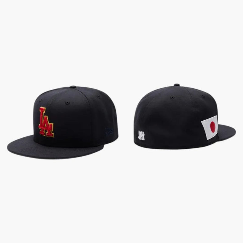 Undefeated X New Era Dodgers Japan 59fifty Fitted Cap Navy