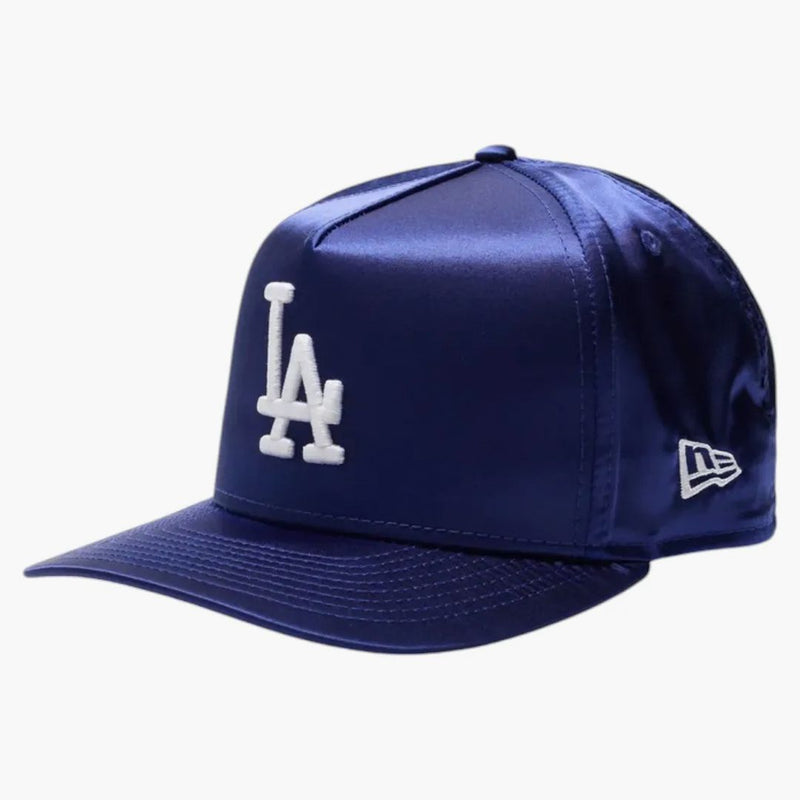 Undefeated X New Era Dodgers Satin 59fifty Fitted Cap Blue