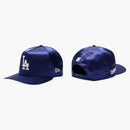 Undefeated X New Era Dodgers Satin 9fifty Af Curve Cap Blue