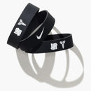 Undefeated X Nike X Kobe (2 Pack) Baller Bands Black