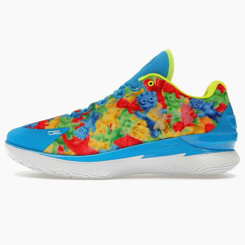 Under Armor Curry 1 Low Flotro sour patch kids