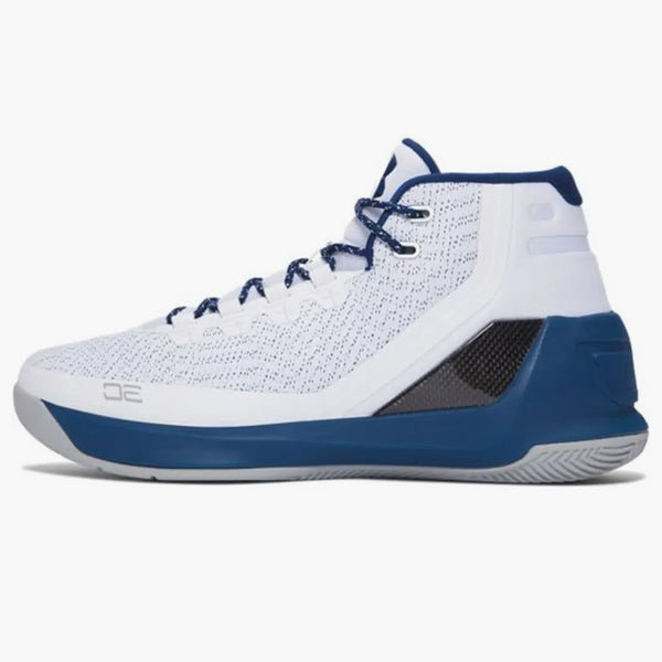 Under Armor Curry 3 White Blackout Navy