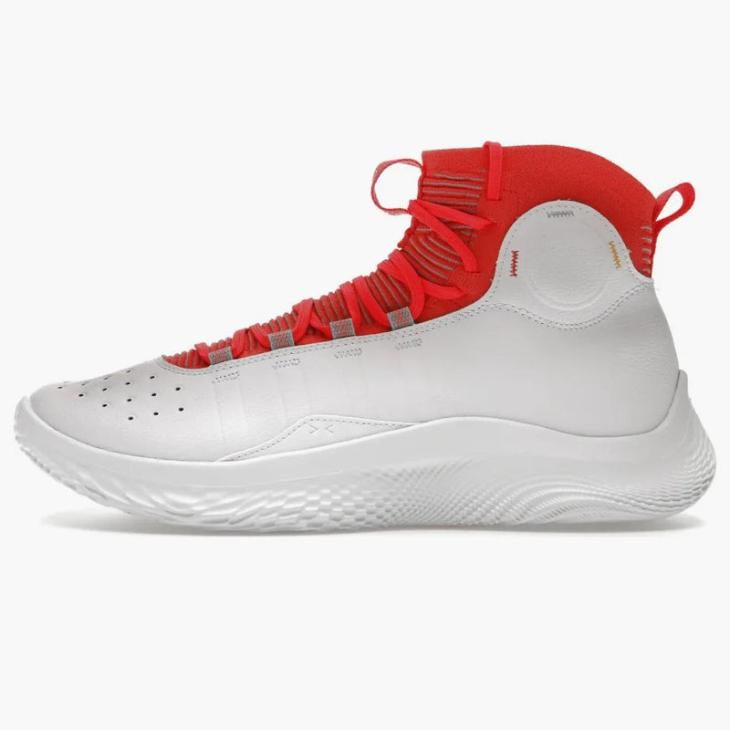 Under Armor Curry 4 Flotro White Red