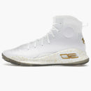 Under Armor Curry 4 Retro White Gold