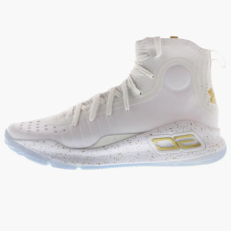 Under Armor Curry 4 White Gold
