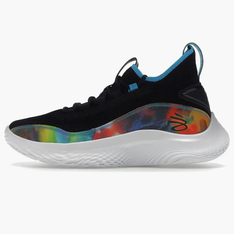 Under Armour Curry 8 Tie Dye Black