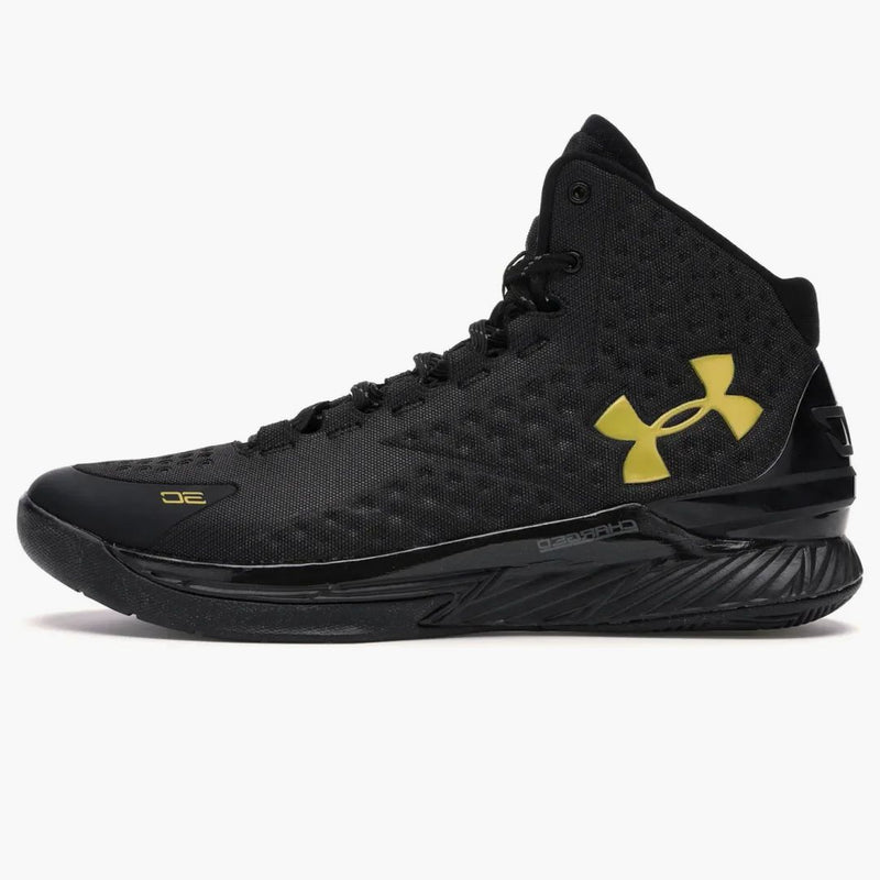 Ua Curry 1 Black And Gold Banner