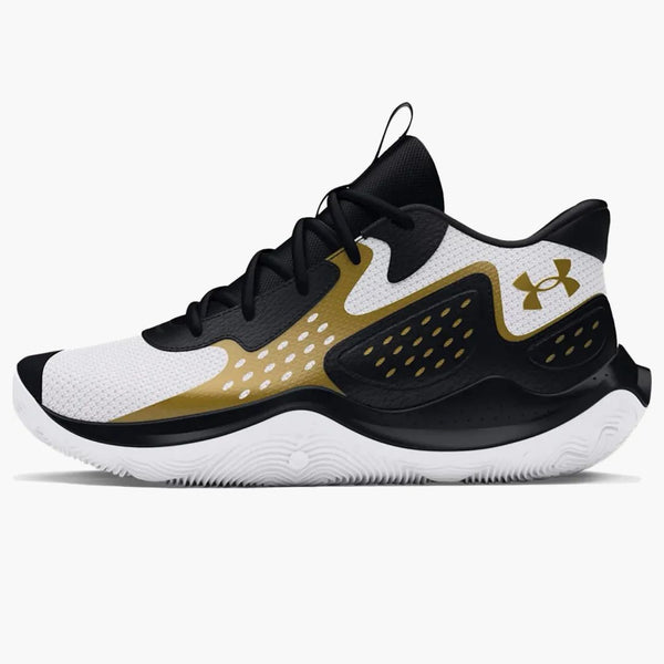 Under Armor Jet '23 White Black Gold