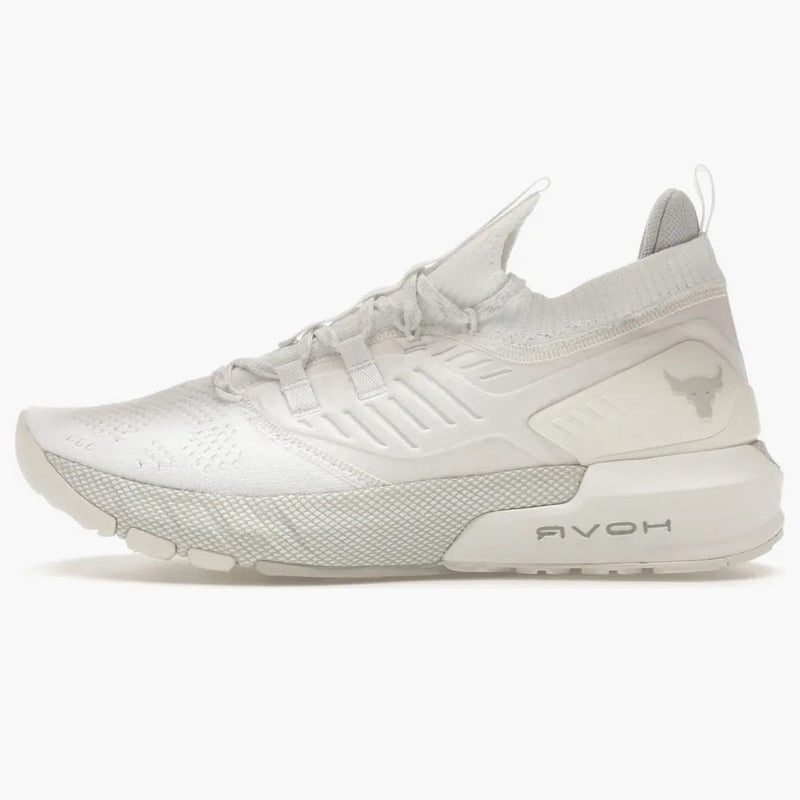 Under Armour Project Rock 3 White Halo Grey