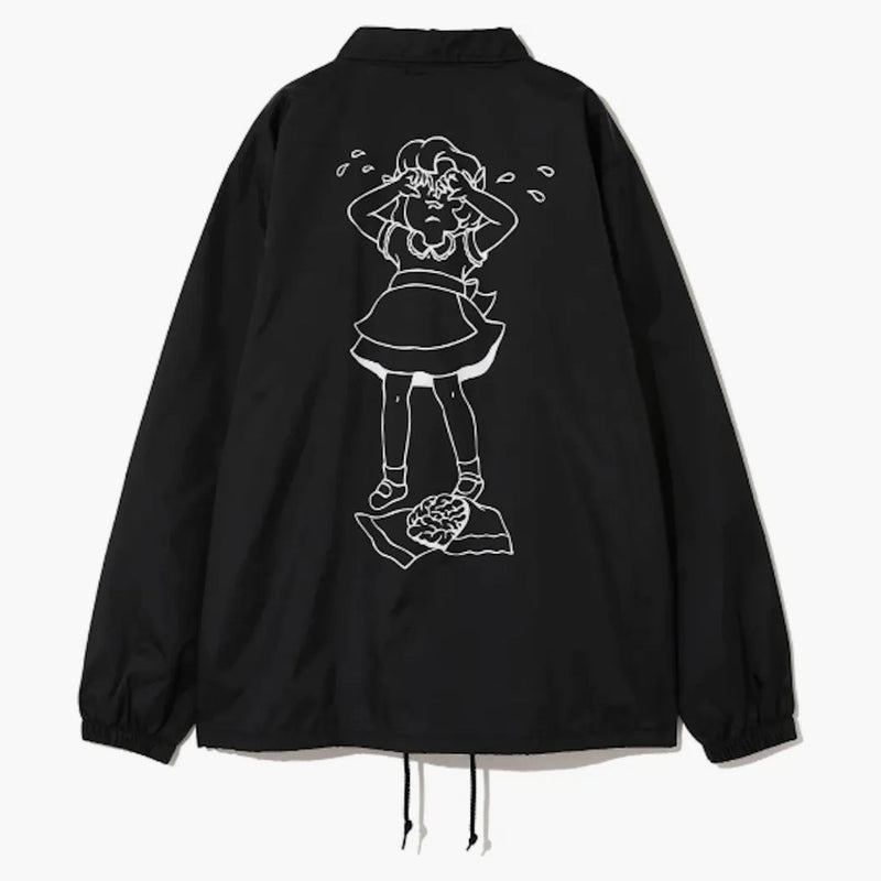 Undercover x Verdy Girls Don't Cry Coach Jacket Black