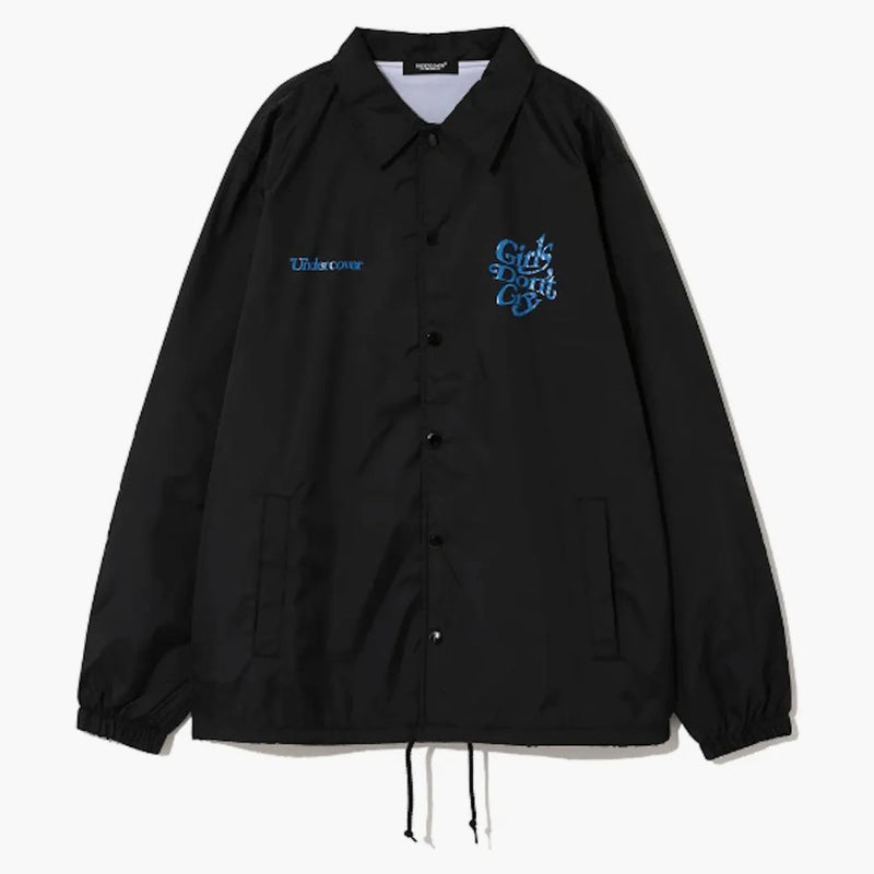 Undercover x Verdy Girls Don't Cry Coach Jacket Black