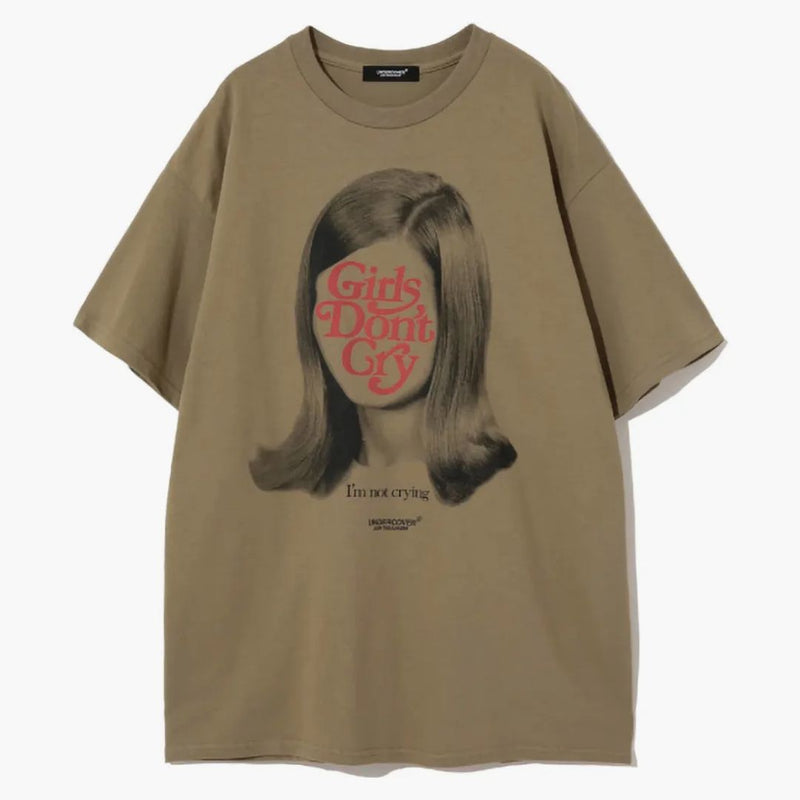 Undercover x Verdy Girls Don't Cry T-Shirt Beige