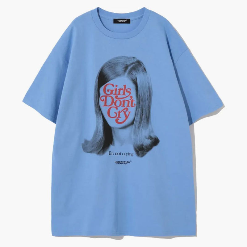 Undercover x Verdy Girls Don't Cry T-Shirt Light Blue