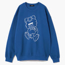 Undercover X Verdy Visty Bear Crewneck Blue