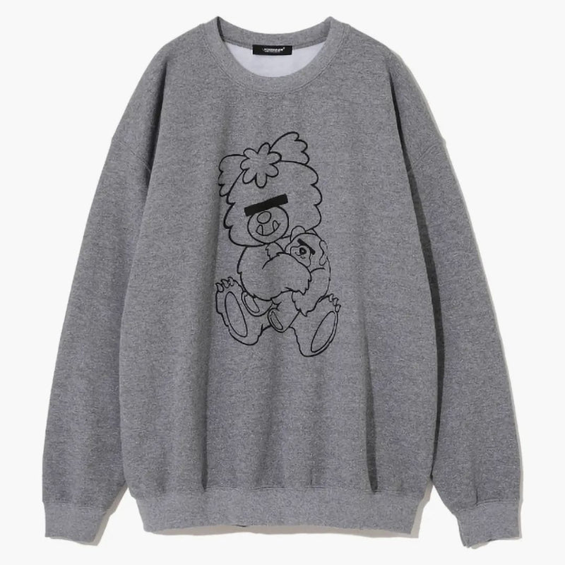 Undercover X Verdy Visty Bear Crewneck Top Grey