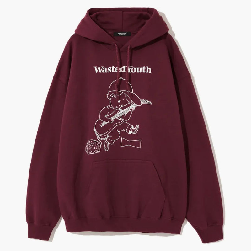 Undercover x Verdy Wasted Youth Hoodie Red Purple