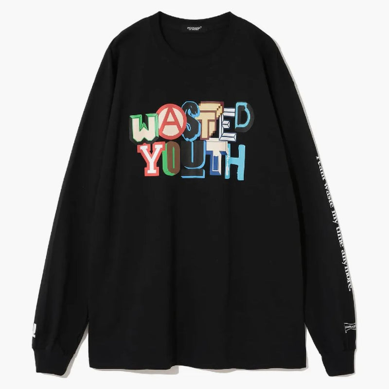 Undercover x Verdy Wasted Youth L/s tričko černé