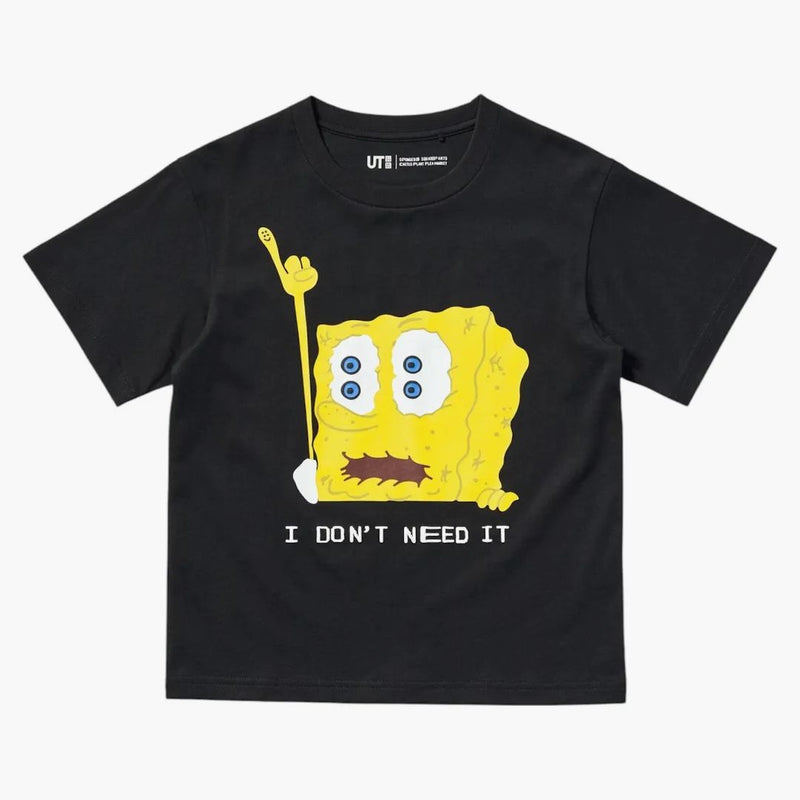 Uniqlo x cpfm SpongeBob SquarePants Kids UT Graphic T-shirt svart