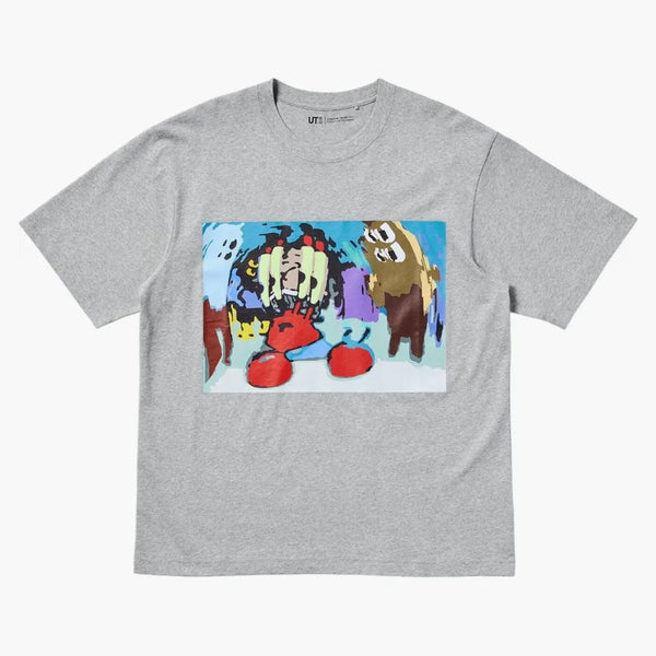 Uniqlo x cpfm SpongeBob Squarepants ut grafisk t-shirt grå