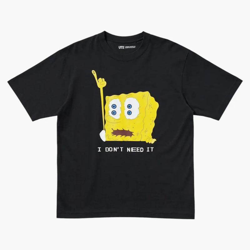 Uniqlo x cpfm SpongeBob SquarePants UT Graphic T-shirt (Asia Sizing) Black