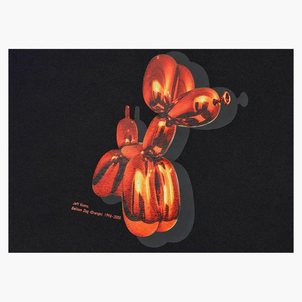 Uniqlo x jeff koons ut grafisk hoodie svart