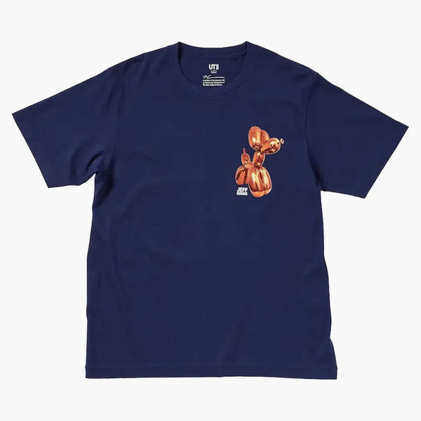 Uniqlo x Jeff Koons ut grafisk t-shirt marin