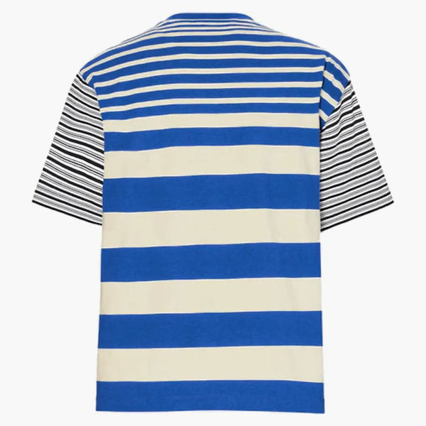 Uniqlo X Marni Border Crewneck T-shirt Blue