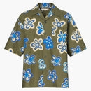 Uniqlo X Marni Oversized Open Collar Shirt Olive