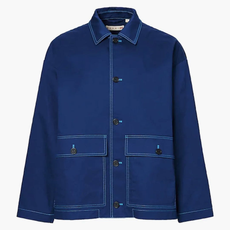 Uniqlo x Marni Oversize Utility Jacket Blue