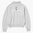 Uniqlo X Pop Mart The Monsters Women's Half-zip Sweatshirt Grey
