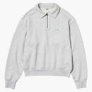Uniqlo X Pop Mart The Monsters Women's Half-zip Sweatshirt Grey
