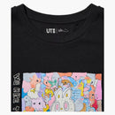Uniqlo X Pop Mart The Monsters Women's Ut Graphic T-shirt Black
