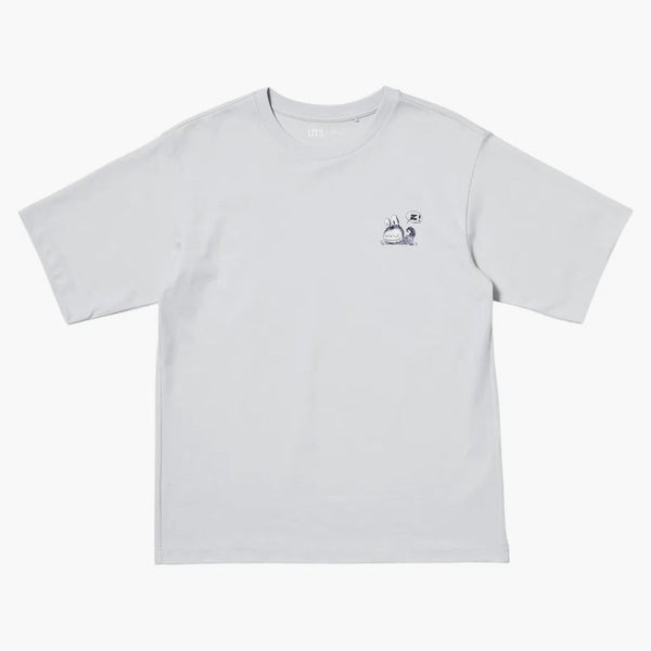 Uniqlo X Pop Mart The Monsters Women's Ut Graphic T-shirt Light Grey
