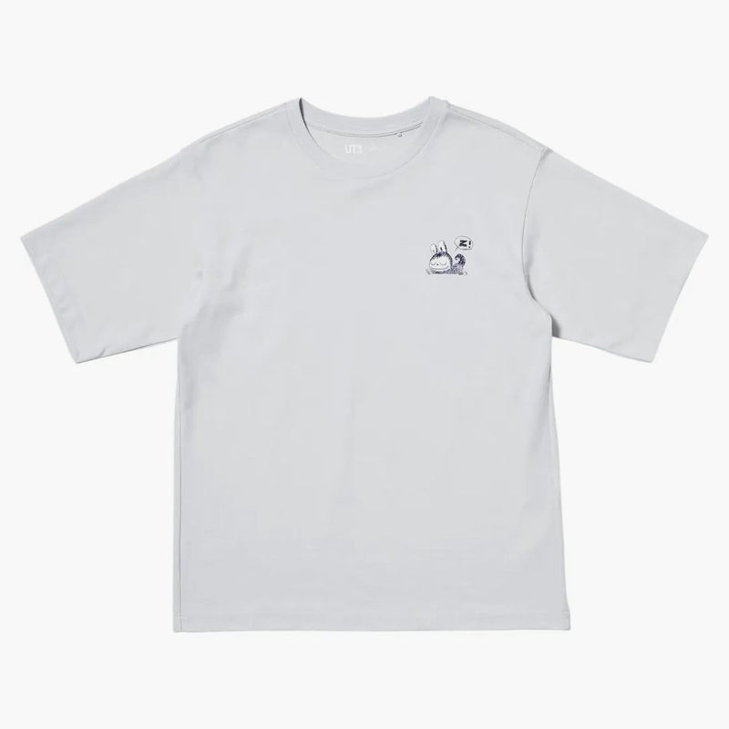 Uniqlo X Pop Mart The Monsters Women's Ut Graphic T-shirt Light Grey