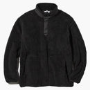 Uniqlo x White Mountainering Fleece de gran tamaño suéter (dimensionamiento de Asia) Negro