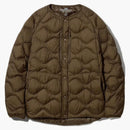 Uniqlo x White Houročení Ultra Light Down Nacejnizovanou bundu (Asie velikosti) hnědá