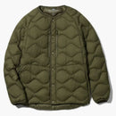 UNIQLO X White Mountainering Ultra Light Down Backe de gran tamaño (dimensionamiento de Asia) Oliva