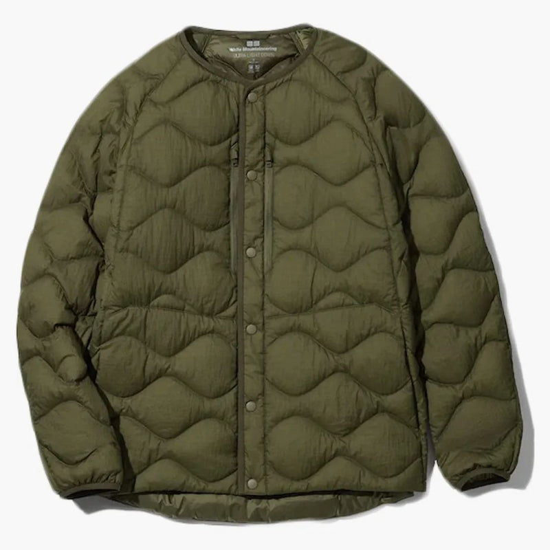 Uniqlo X White Mountaineering Ultra Light Down Oversized Jacket (asia Sizing) Olive