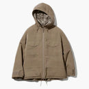 Uniqlo X White Mountainering Women Hybrid Down Oversized Parka Brown
