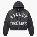 Vale Forever Classico Zip Up Hoodie Black