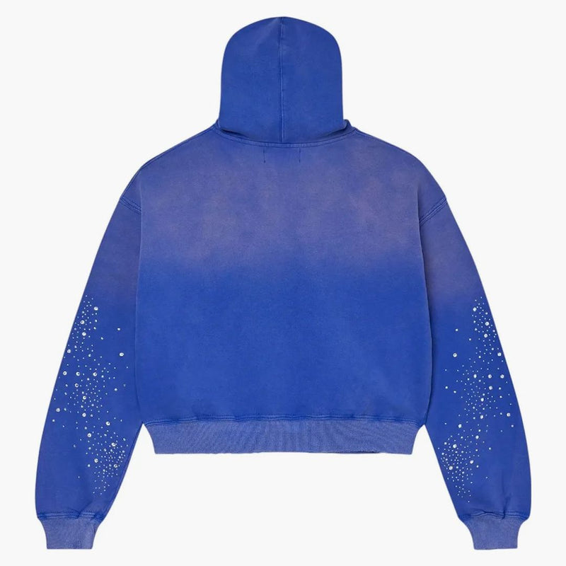 Vale Forever Classico Zip Up Hoodie Sapphire