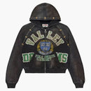 Vale Forever Gem Zip Up Hoodie Black