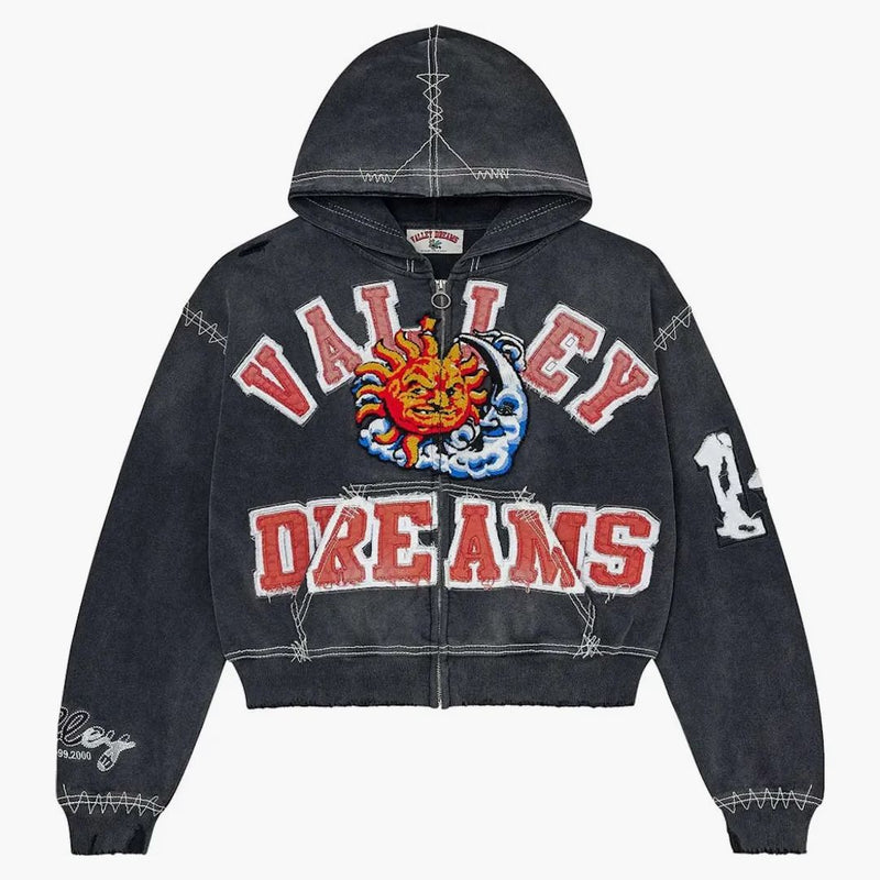 Vale Forever Sunny Zip Up Hoodie