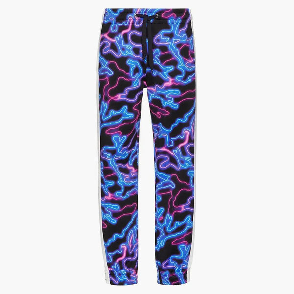 Valentino po celém neonovém kamionovém tisku Blue Blue
