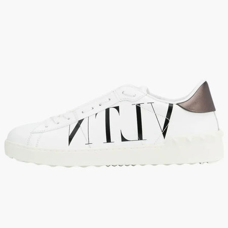 Valentino Garavani Open Vltn Logo Bronce negro blanco