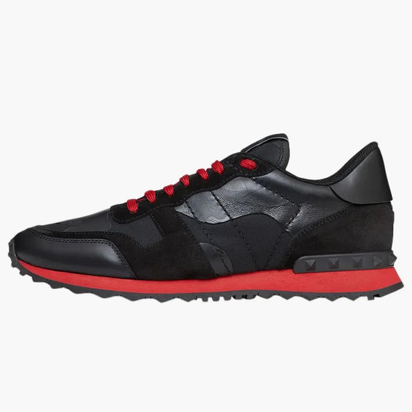Valentino Garavani Rockrunner Black Valentino Red