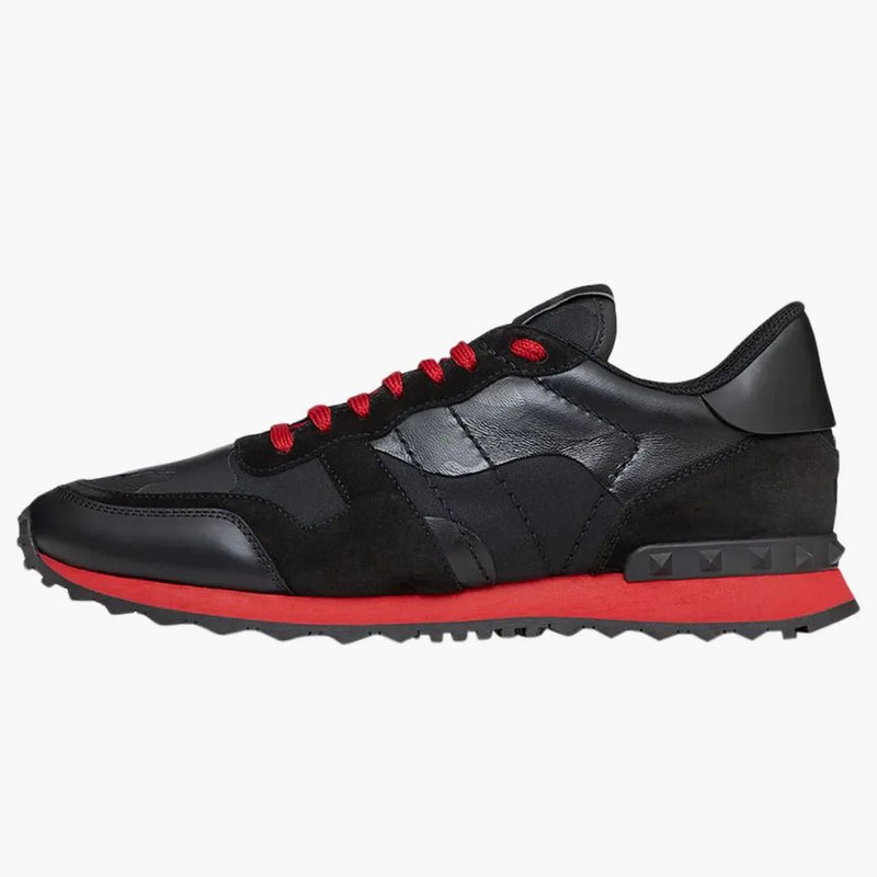 Valentino Garavani Rockrunner Black Valentino Red
