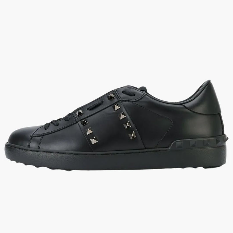 Valentino Garavani Rockstud bez názvu černé ruthenium-finish Stud
