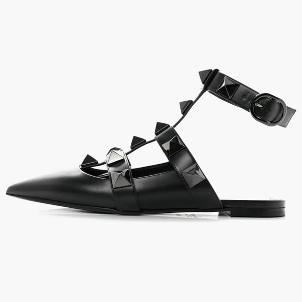 Valentino Garavani Roman Studs Sandals Black (Dámské)