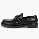 Valentino Garavani Stud Sign Loafers Black